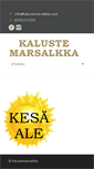 Mobile Screenshot of kalustemarsalkka.com